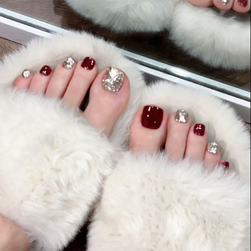 Plush Fur Slide Sandals