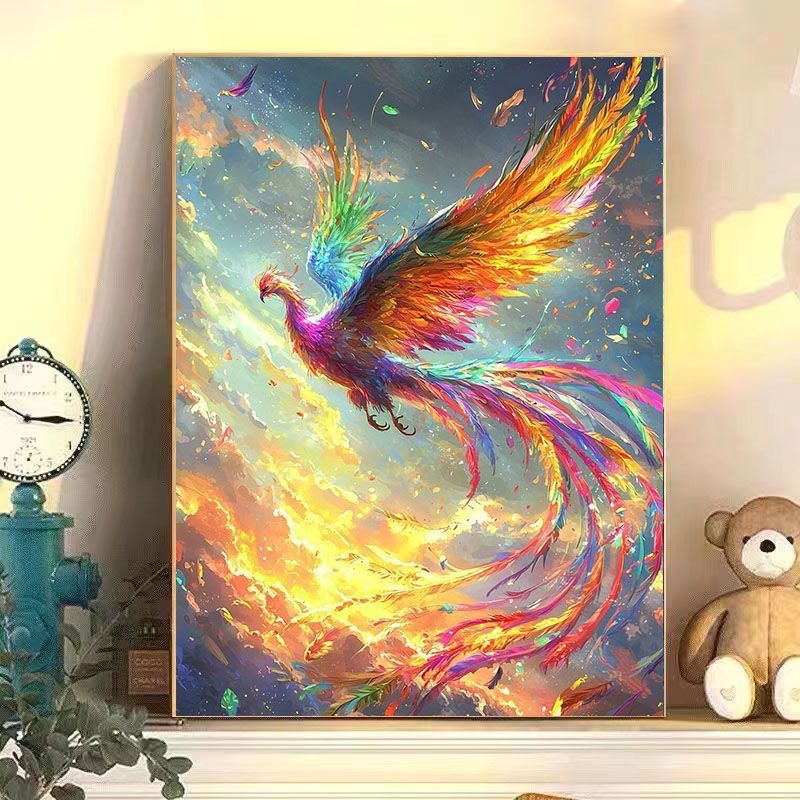 Abstract Phoenix Wall Art Print Kalsten
