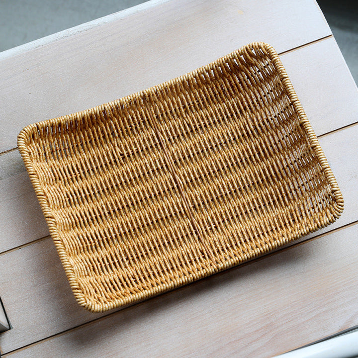 Gourmet Handmade Woven Serving Tray Kalsten