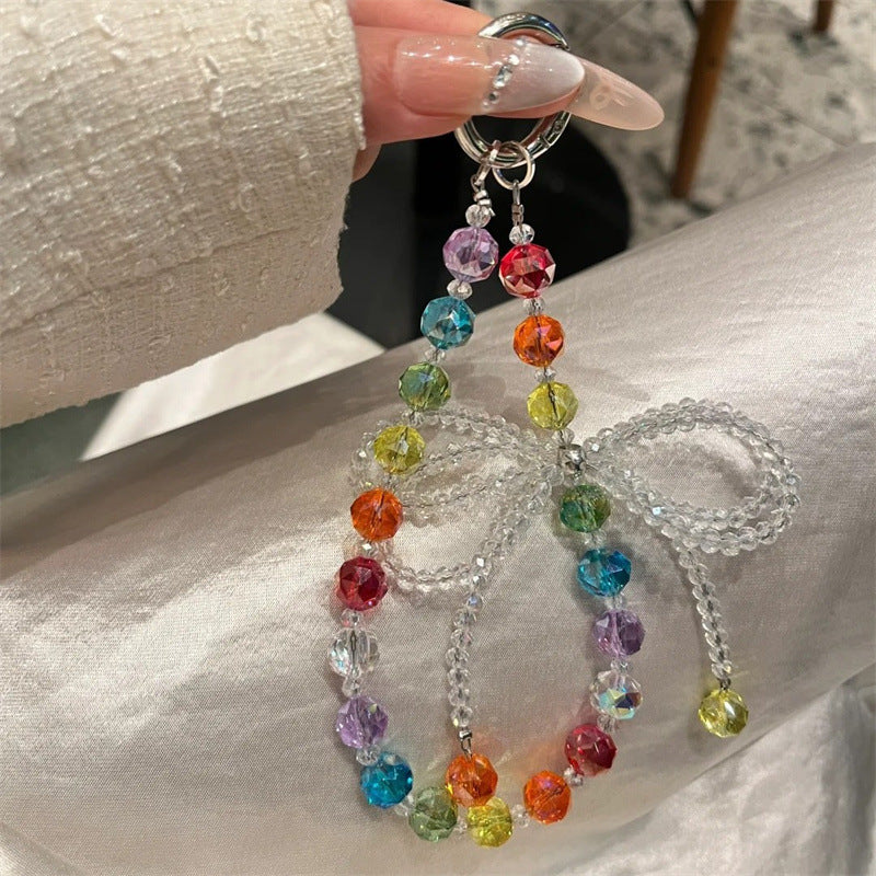 Artistic Crystal Beaded Charm Keychain Kalsten