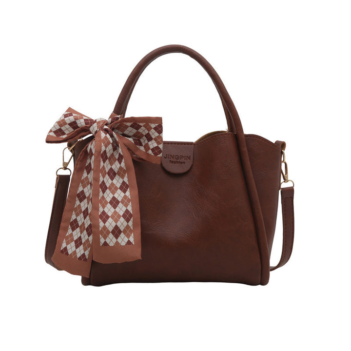 Elegant Bow Accent Handbag Kalsten