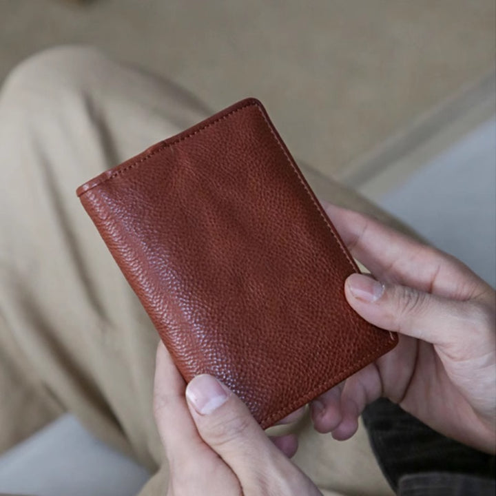 Premium Textured Leather Card Holder Kalsten