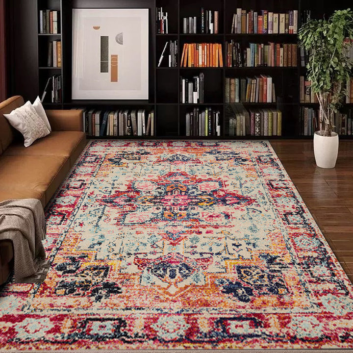 Vintage-Inspired Bohemian Area Rug