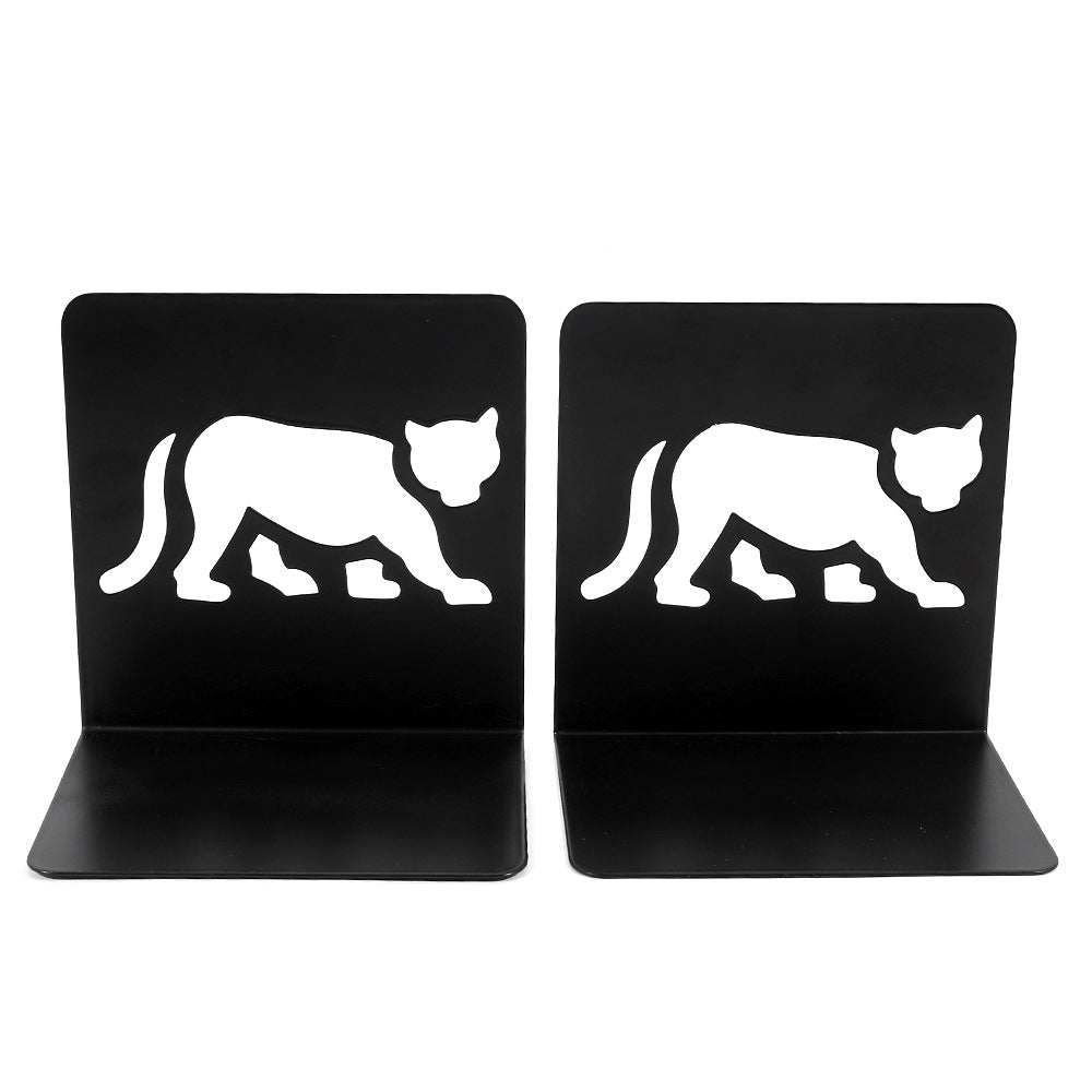 Artistic Tiger-Themed Bookends
