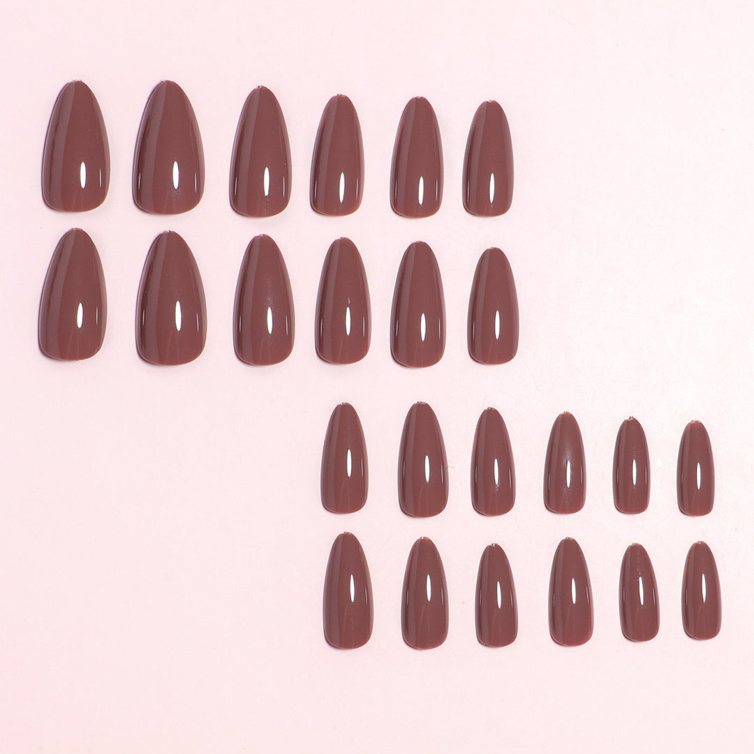 Almond-Shaped Press-On Nail Set with DIY Applicator Kalsten