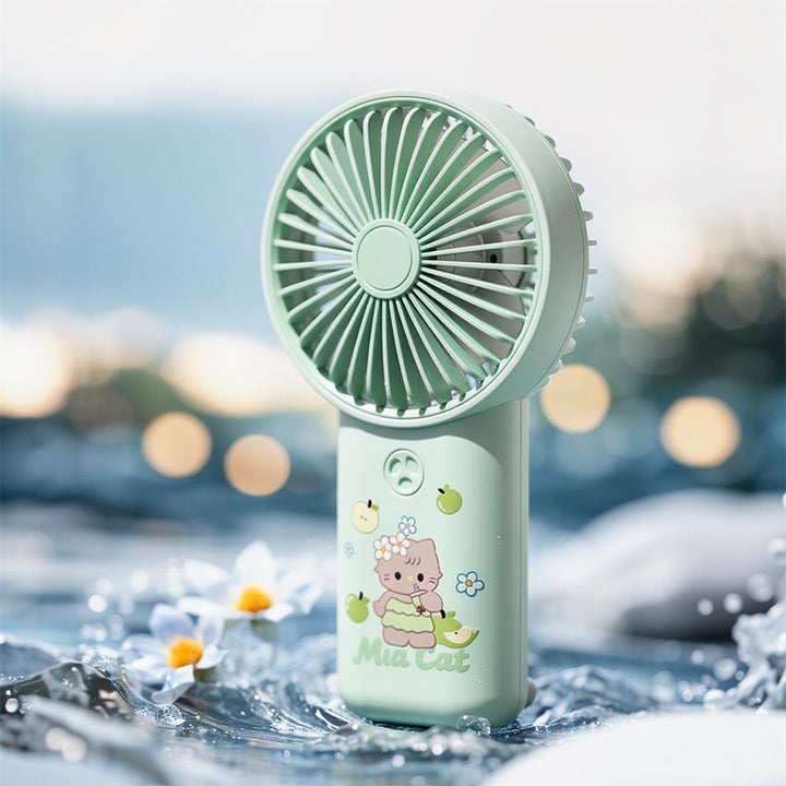 Ladies portable handheld fan with cute animal design Kalsten