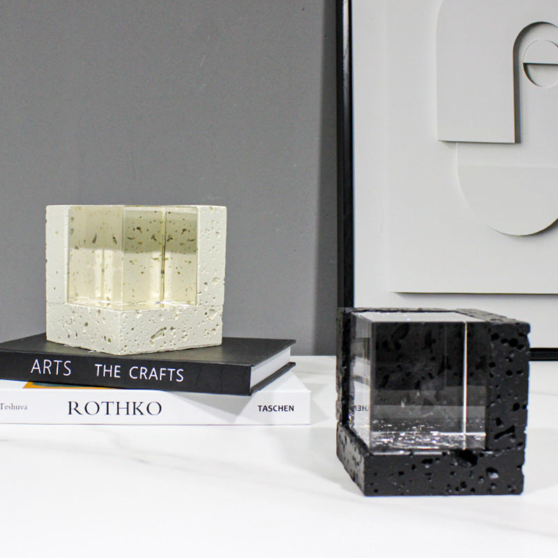 Modern Concrete Decorative Container