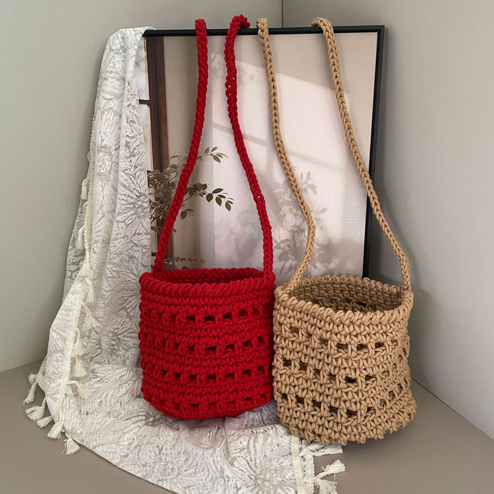 Hand-knotted tote bag Kalsten