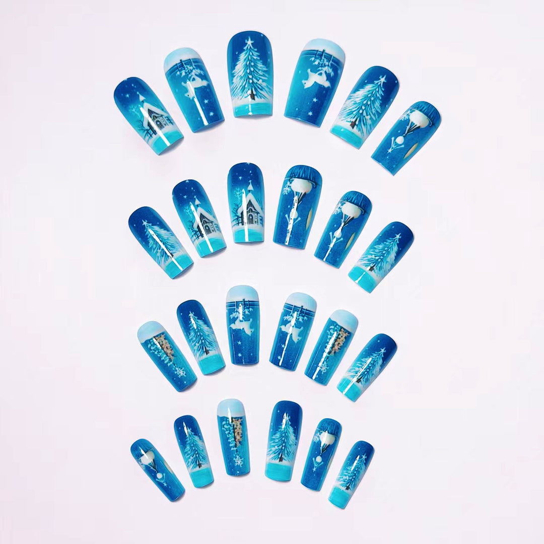 Artistic Winter Art Nails Kalsten