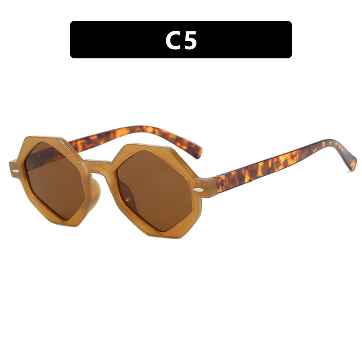 Ladies trendy sunglasses in modern octagonal design Kalsten