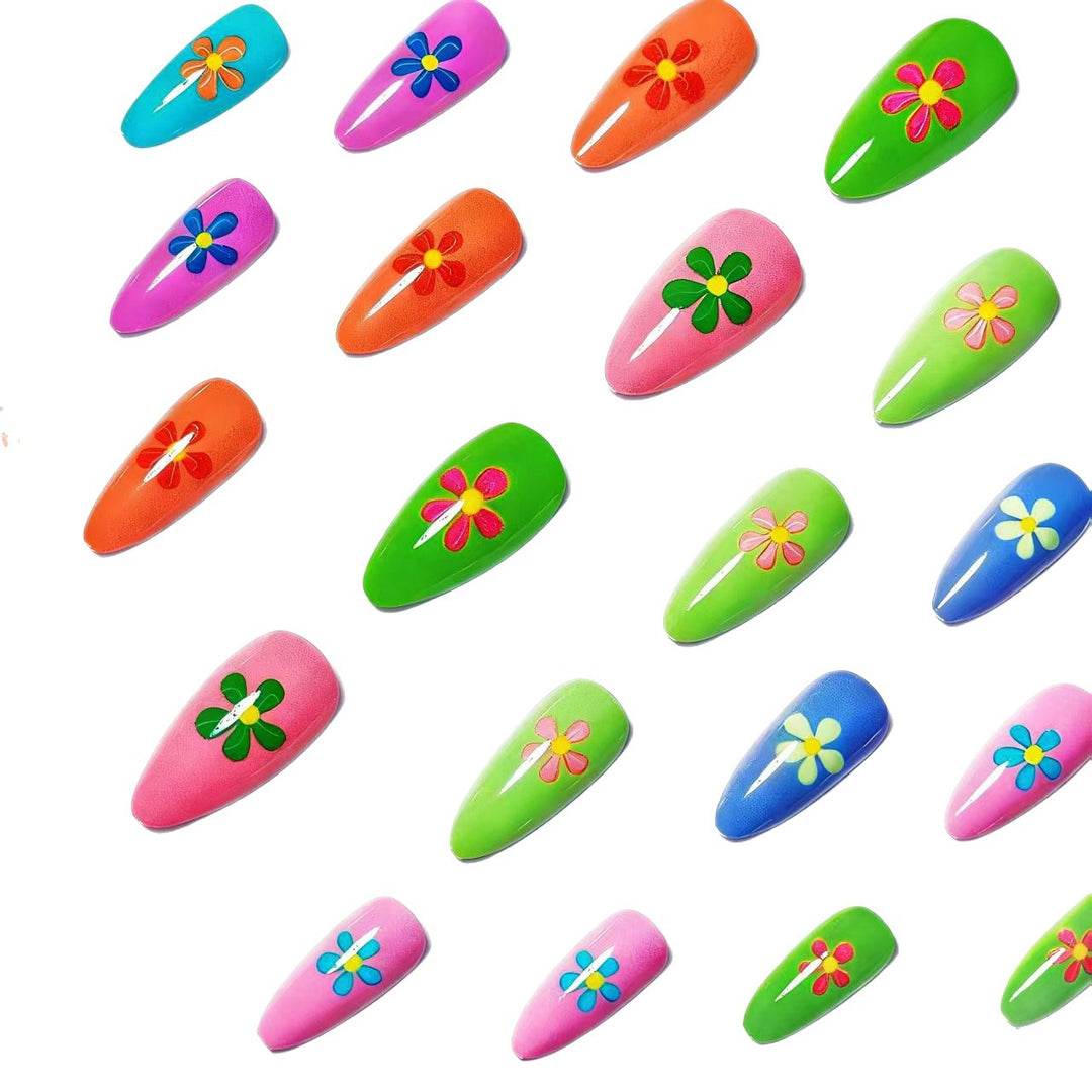 Decorative 3D Floral Nail Art Kalsten
