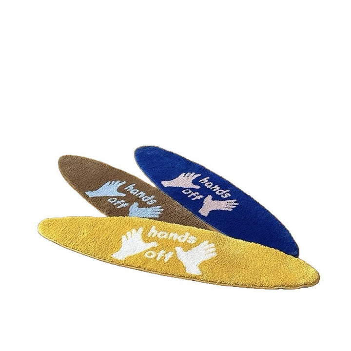 Fun Surfboard-Shaped Bath Mat Kalsten