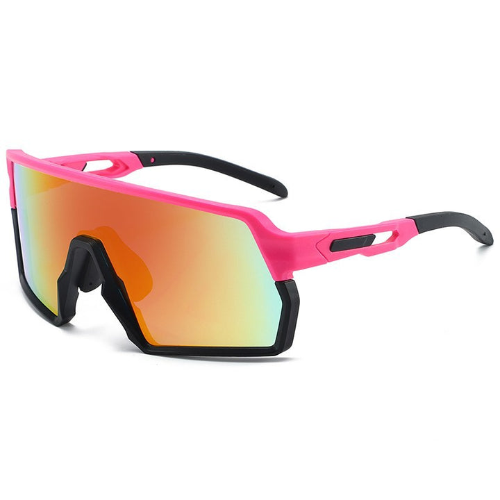 Women's sporty racing glasses with innovative frame and highly reflective lenses Kalsten