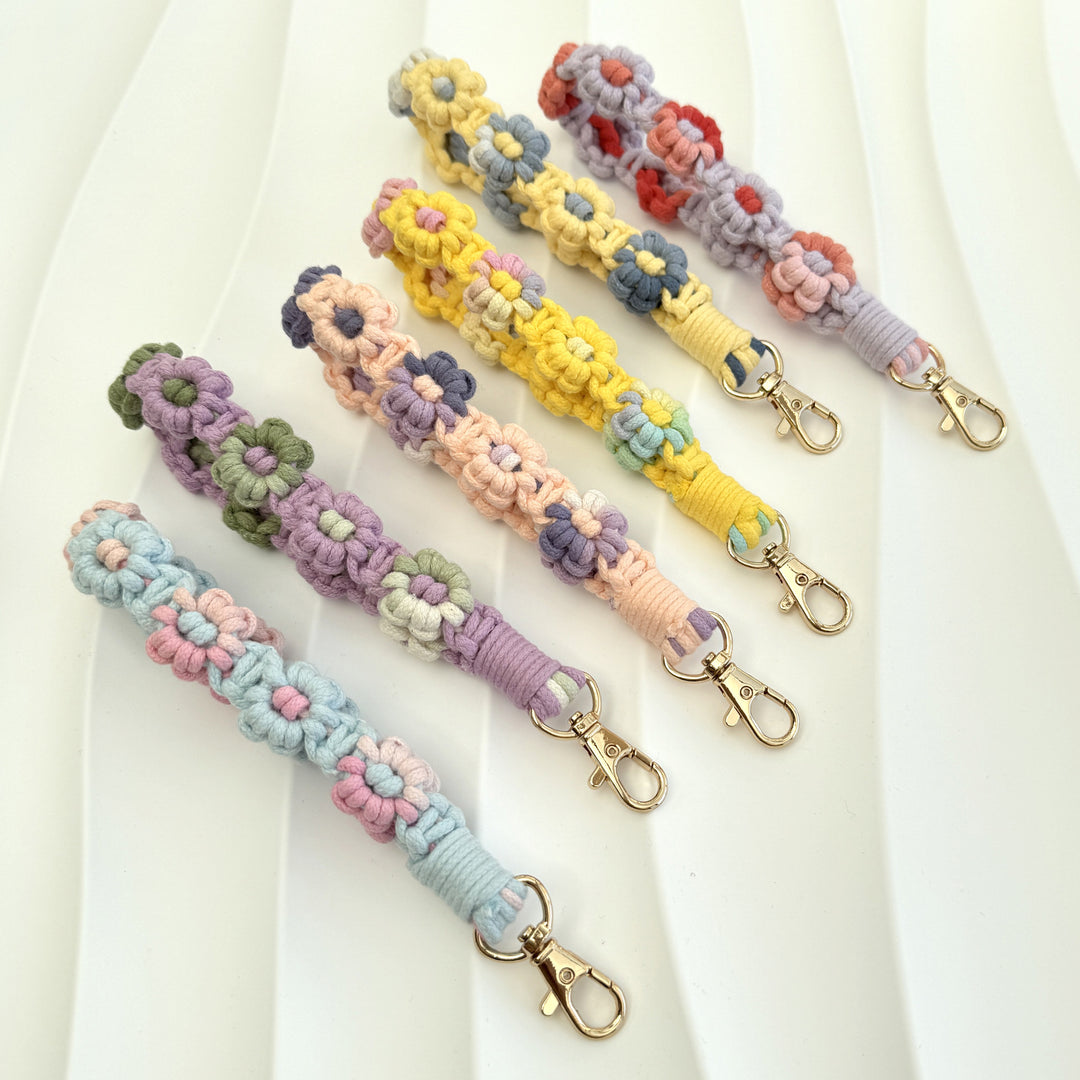 Decorative Macrame Keychain Holder Kalsten 1788942629