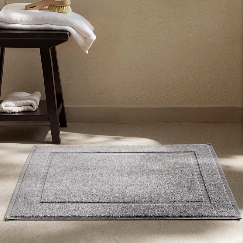 Soft Textured Round Bath Mat Kalsten