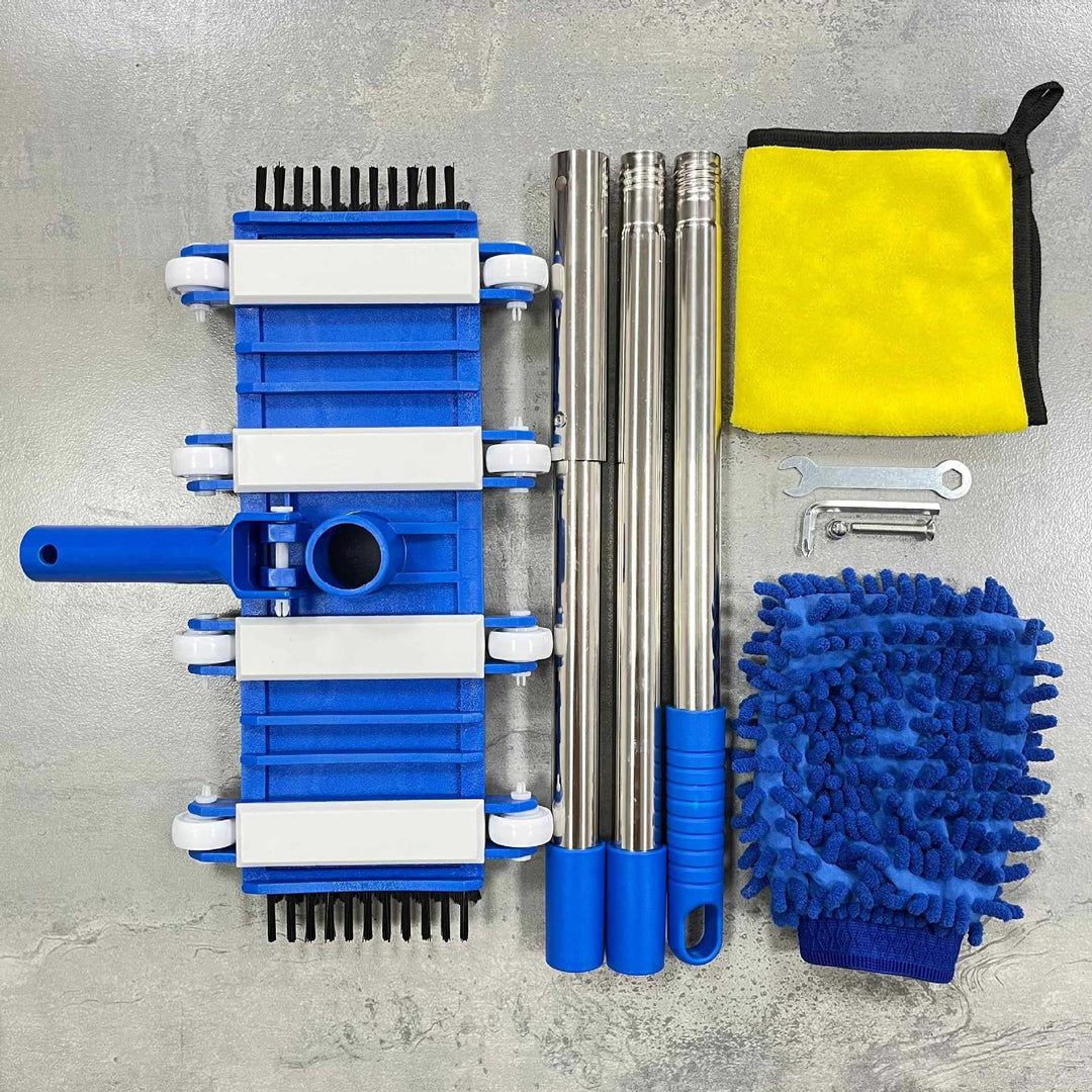Professional telescopic stainless steel car wash and detailing mop kit Kalsten