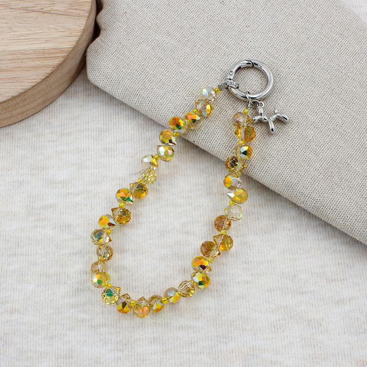 Crystal-Embellished Charm Bracelet Kalsten