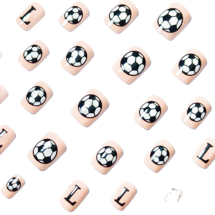 Sporty Themed Nail Art Design Kalsten