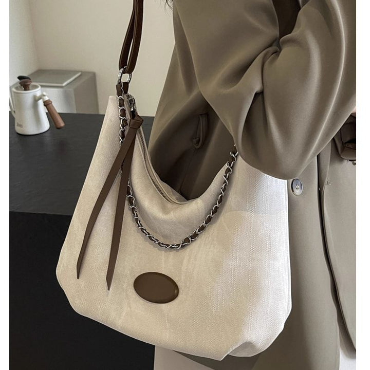 Elegant Denim Hobo Bag Kalsten