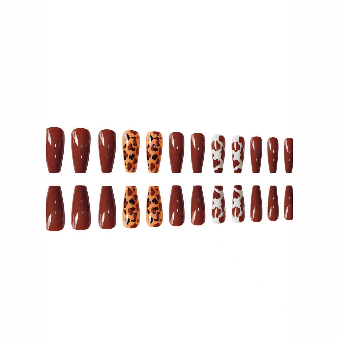 Artistic Long Acrylic Nail Extensions Kalsten