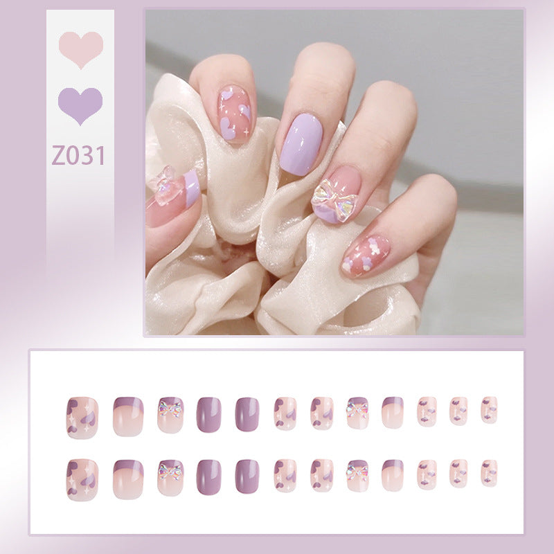 Stylish Decorative Press-On Nail Set