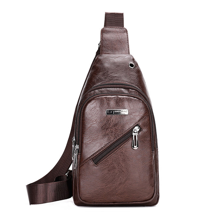 Fashionable Leather Sling Bag