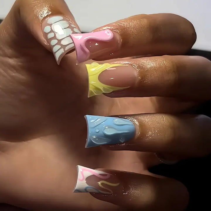 Artistic Gel Nail Art Extensions Kalsten