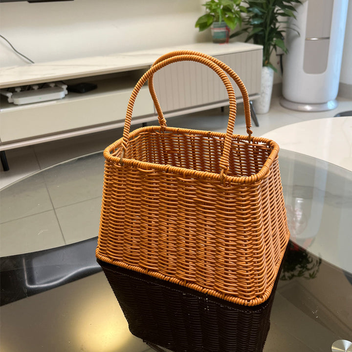 Handwoven Decorative Storage Basket Kalsten