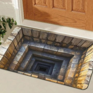 Desert-Inspired Decorative Bath Mat