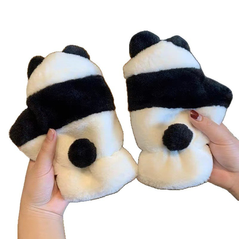 Cute Cat-Themed Plush Mittens Kalsten