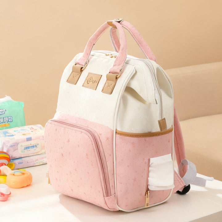 Star-Patterned Multi-Compartment Backpack Kalsten