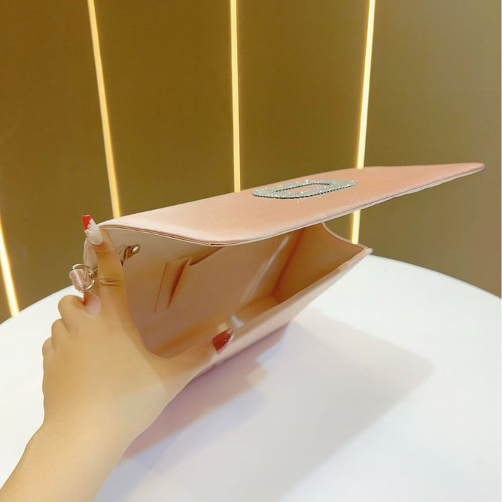Elegant Satin Evening Purse