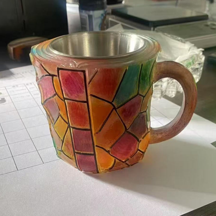 Creative Book Stack Mug Kalsten