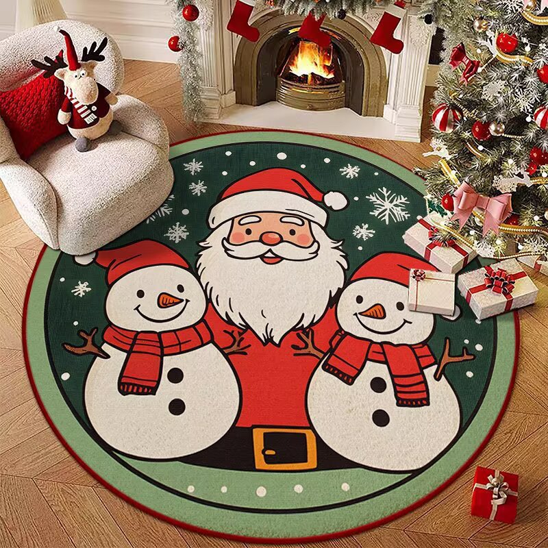 Whimsical Round Area Rug