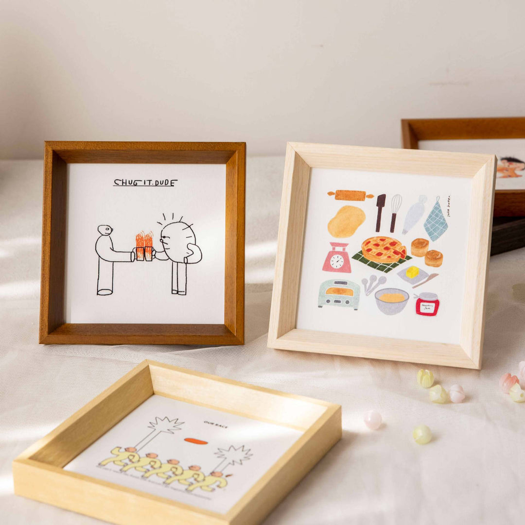 Kitchen Themed Wall Art Frame