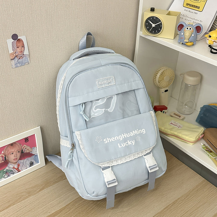 Transparent Window Backpack Kalsten