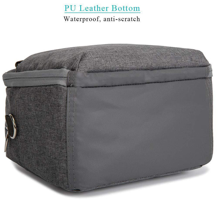 Unisex cooler bag with two opening types and insulating interior Kalsten