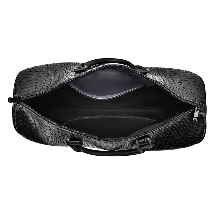 High-Quality Travel Bag Made of Woven Artificial Leather Kalsten