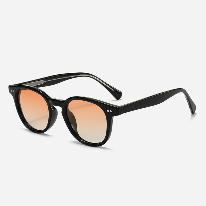 Women's Round Sunglasses with Stylish Pattern and UV Protection Kalsten