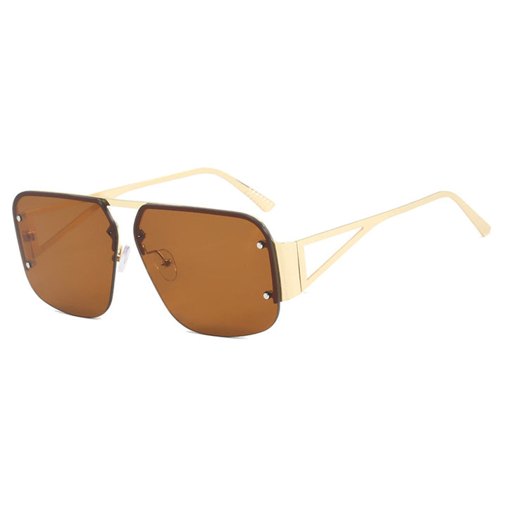 Women’s optical glasses with elegant, geometric design and high-quality metal frame Kalsten