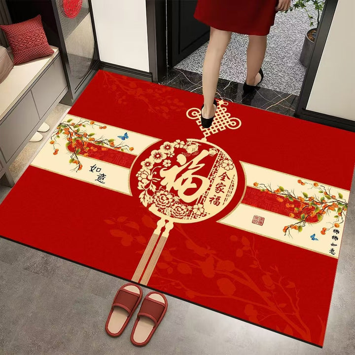 Festive Decorative Entrance Mat