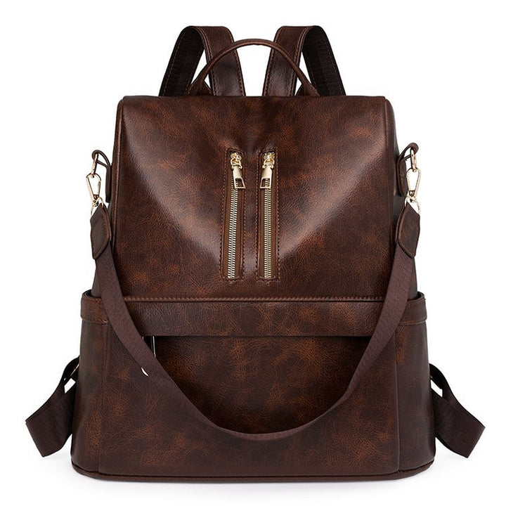 Versatile Vegan Leather Backpack Kalsten