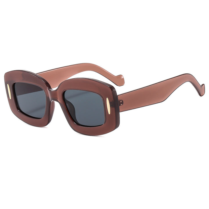 Women's Fashion Square Sunglasses with Trendy Frame Kalsten