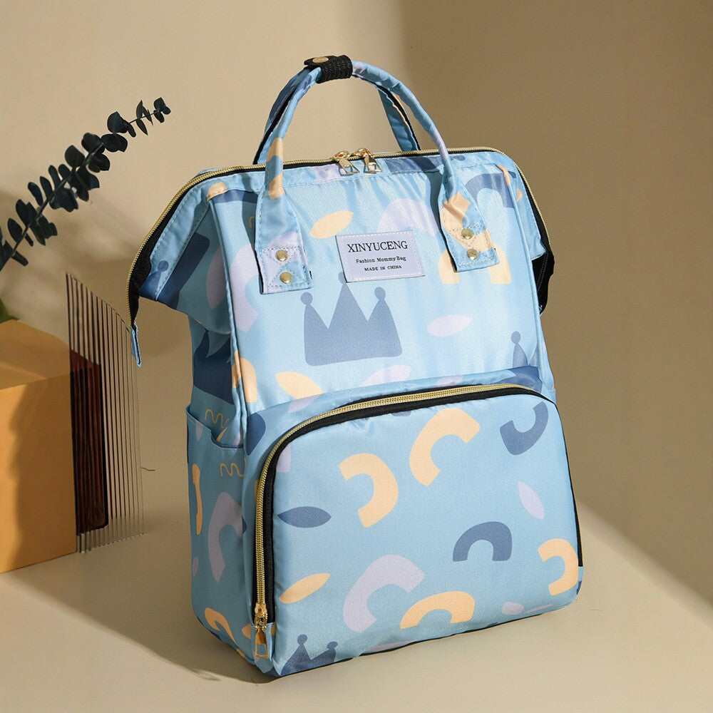 Trendy Animal Print Diaper Backpack Kalsten