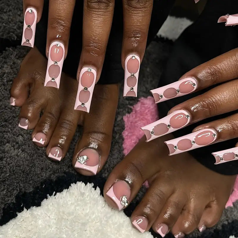 Decorative Press-On Nail Extensions Kalsten