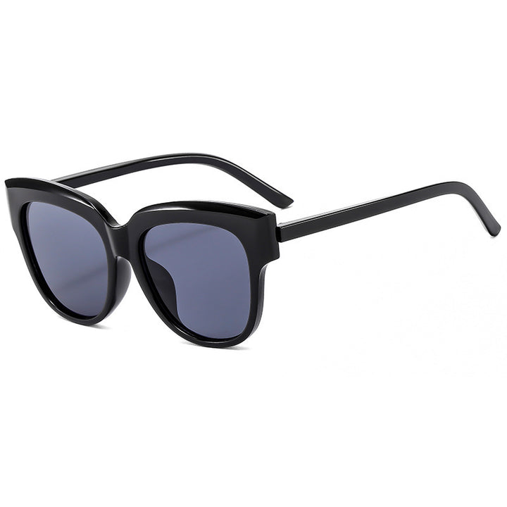 Women's fashionable cat-eye sunglasses with trendy plastic frame Kalsten
