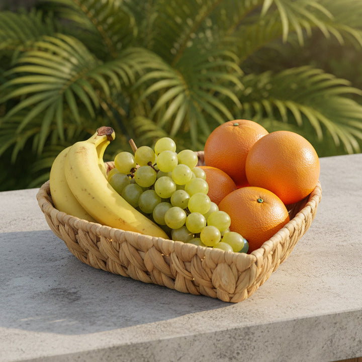 Artisan Woven Decorative Tray Kalsten