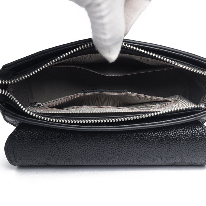 Elegant Leather Handbag Kalsten