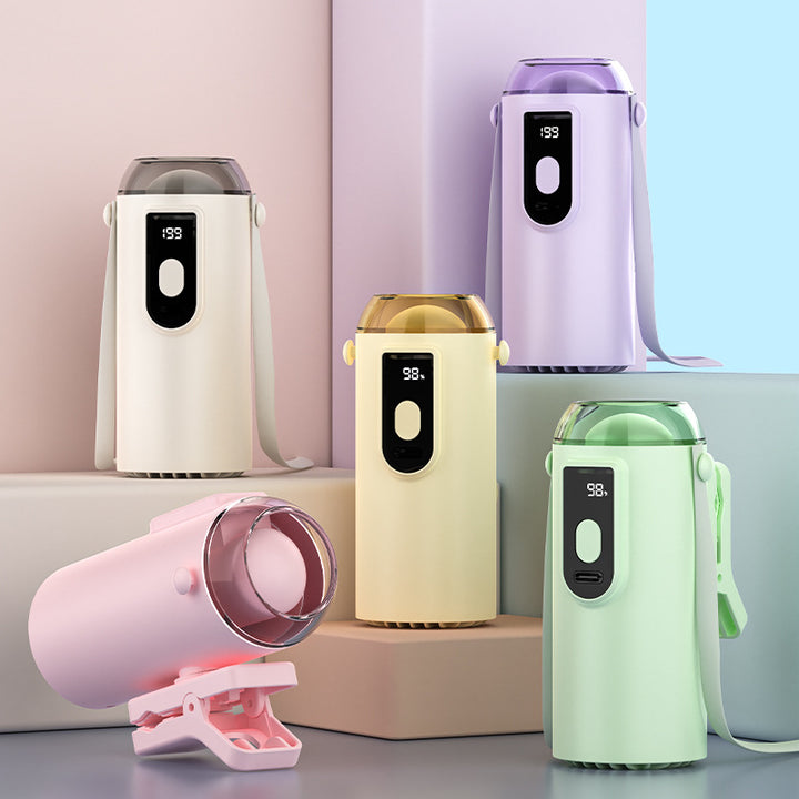 Women Portable Air Humidifier with Digital Display Kalsten