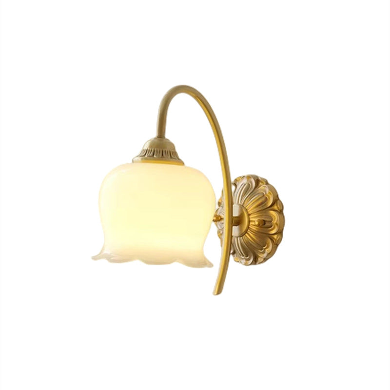 Elegant Wall-Mounted Glass Lamp